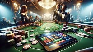 Meja Blackjack dengan dealer langsung di platform kd slot
